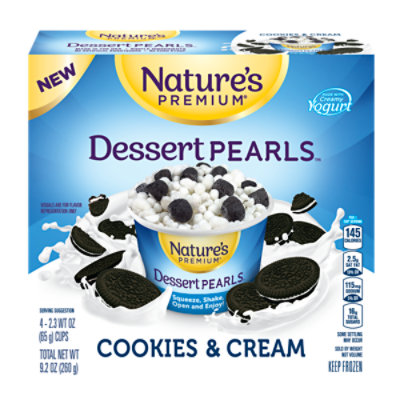 Natures Premium Dessert Pearls Cookies & Cream - 9.2 OZ - Image 1
