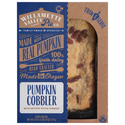 Willamette Valley Cobbler Pumpkin With Butter Pecan Top - 26 OZ - Image 1