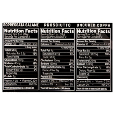 Columbus Charcuterie Trio Mild - 6 OZ - Image 3