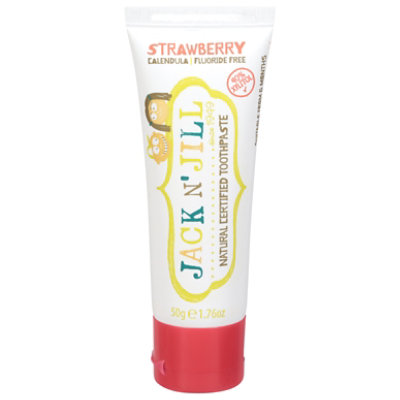 Jack N Jill Strawberry Toothpaste - 1.76 OZ - Image 3