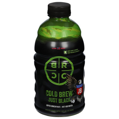 Black Rifle Coffee Cold Brew Concentrate Just Black - 32 FZ - Image 1