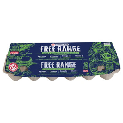 Egglands Best Free Range Brown Eggs , 1 Dozen, 12 Ct - 12 CT - Image 1