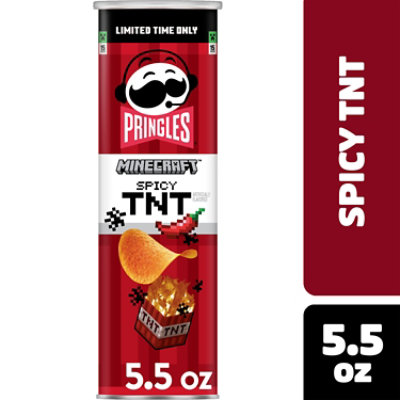 Pringles Minecraft Spicy Tnt 5.5oz - 5.5 OZ - Image 1