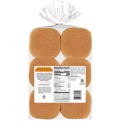 Grandma Sycamore Sesame Hamburger Buns, 12 Count, 31 Oz - 31.5 OZ - Image 4