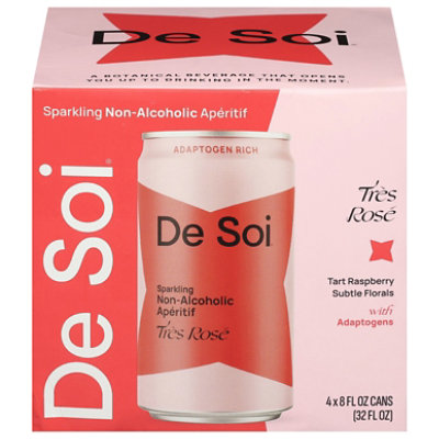 De Soi Tres Non-alcoholic Rose Aperitif 4-237 Ml - 4-237ML - Image 1