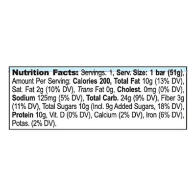 Verb Energy Protein Bar Chocolate Chip Peanut Butter - 1.8 OZ - Image 4