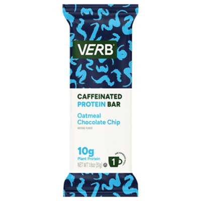 Verb Energy Protein Bar Oatmeal Chocolate Chip - 1.8 OZ - Image 3