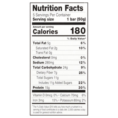 Ready Protein Bar Chocolate Chip - 5 CT - Image 4