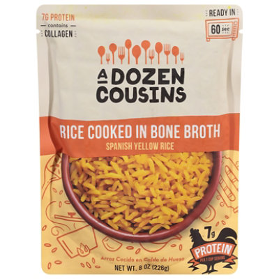 A Dozen Cousins Rice Spanish Yellow Ready To Eat - 8 OZ - Image 3