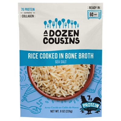 A Dozen Cousins Rice Sea Salt Ready To Eat - 8 OZ - Image 1