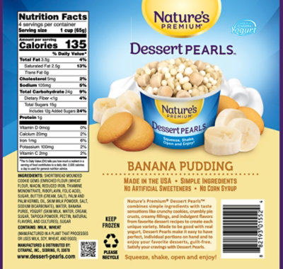 Natures Premium Dessert Pearls Banana Pudding - 9.2 OZ - Image 5