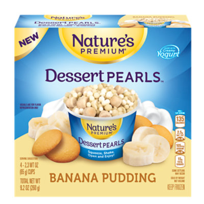 Natures Premium Dessert Pearls Banana Pudding - 9.2 OZ - Image 1