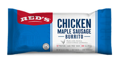 Reds Chicken Maple Sausage Breakfast Burrito - 4.5 OZ - Image 1