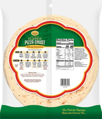 Golden Home Pizza Crust Classic 12in 2ct - 24 OZ - Image 5