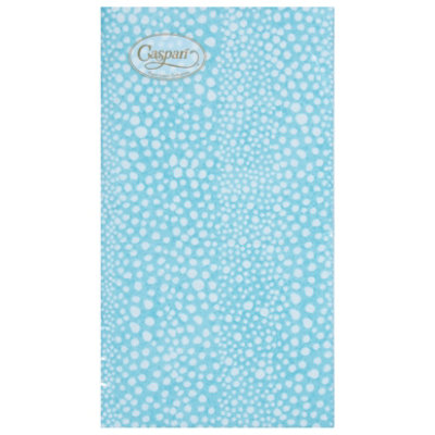 Pebble Seafoam-paper Linen Guest Towel - EA - Image 3