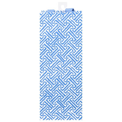 Fretwork Blue Bottle Bag - EA - Image 1