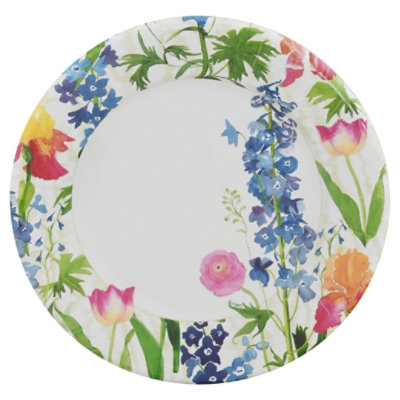 Summer Garden White Salad Plate - EA - Image 1