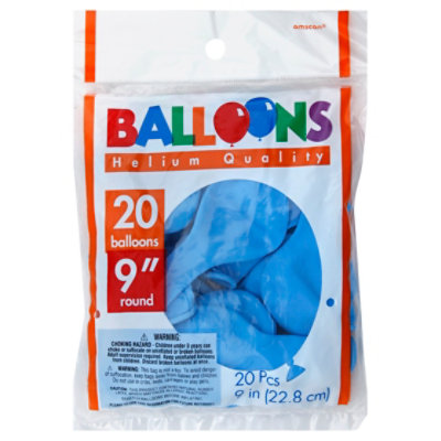 Balloon 9in Pwdr Blue 113255.11 - EA - Image 1