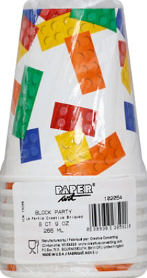 Cre Block Party Cups - 8 CT - Image 2