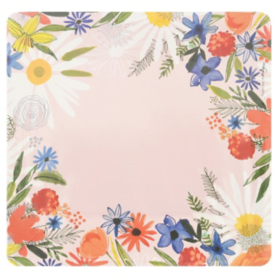 Design Design Inc Daisies And Daffodils Plate-dinner - EA - Image 1