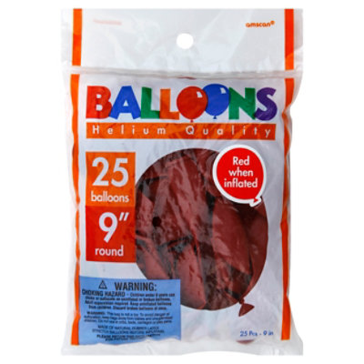 Balloon 9 In Apple Red 113255.40 - EA - Image 1