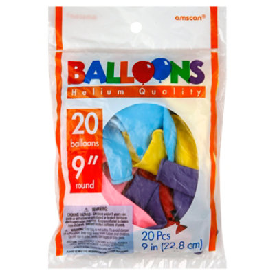 Balloons 9 In Asrt 113255.99 - EA - Image 1