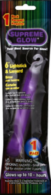 Supreme 6 Inch Glow Stick- Purple - EA - Image 2