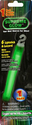 Sup Green Glow Stick 6in - EA - Image 2