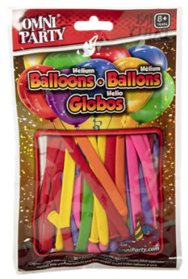 Omni Balloons Neon Twist - 28 Count - Image 1