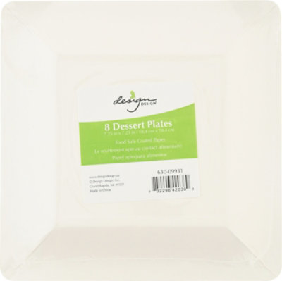 Design Design Inc Flora Plate Dessert - EA - Image 4