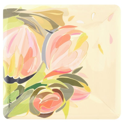 Design Design Inc Flora Plate Dessert - EA - Image 1