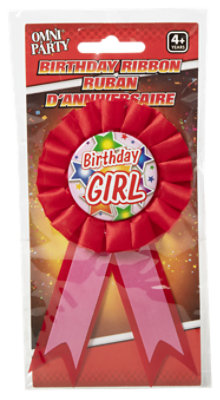 Omni Birthday Girl Badge - Each - Image 1