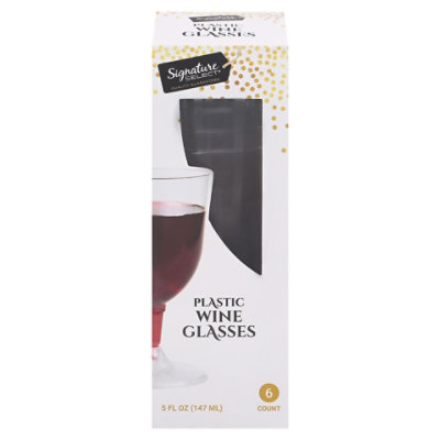 Signature SELECT 5 Oz Clear Wine Glass - 6 Count - Image 4
