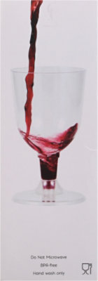 Signature SELECT 5 Oz Clear Wine Glass - 6 Count - Image 5