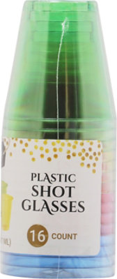 Signature SELECT 2 Oz Colored Shot Glasses - 16 Count - Image 2