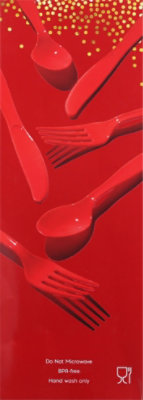 Signature Select Assorted Red Cutlery - 24 Count - Image 5