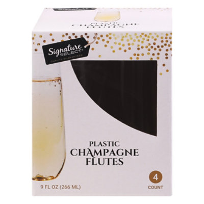 Signature Select Clear Champagne Glass 9 Fl. Oz. - 4 Count - Image 4