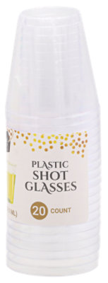 Signature SELECT 2 Oz Clear Shot Glasses - 16 Count - Image 1