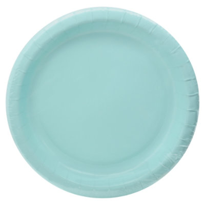 Signature Select Dinner Plates Spa Blue - 10 Count - Image 4