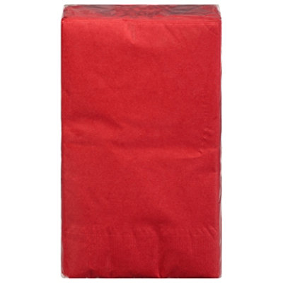 Signature SELECT Red Dinner Napkins - 40 Count - Image 4