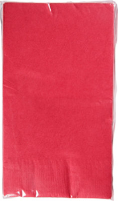 Signature SELECT Red Dinner Napkins - 40 Count - Image 2