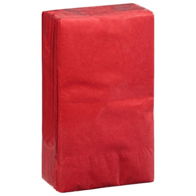 Signature Select Dinner Napkins Red - 40 Count - Image 1