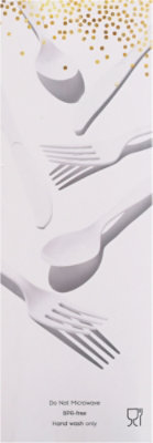 Signature SELECT White Assorted Cutlery - 24 Count - Image 5