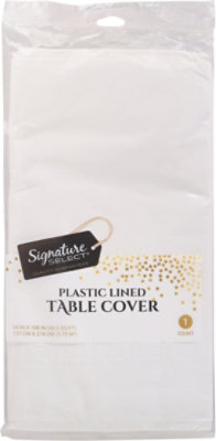 Signature Select Tablecover White - Each - Image 2