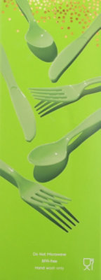 Signature Select Assorted Fresh Green Cutlery - 24 Count - Image 5