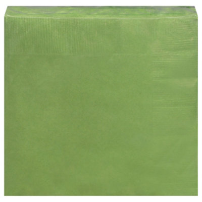 Signature Select Beverage Napkins Fresh Green - 40 Count - Image 4