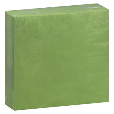 Signature Select Beverage Napkins Fresh Green - 40 Count - Image 1