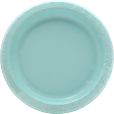 Signature Select Lunch Plates Spa Blue - 10 Count - Image 2