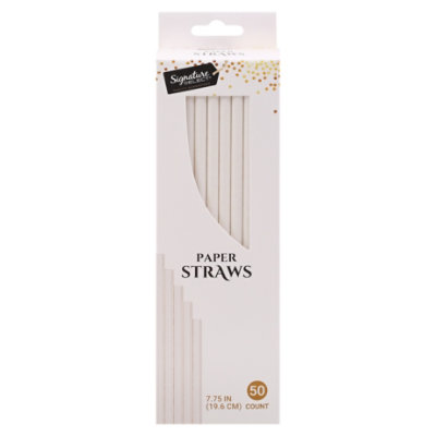 Signature Select Straws White Paper - 50 Count - Image 4