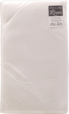 Signature Select Dinner Napkins White Ultra - 20 Count - Image 2